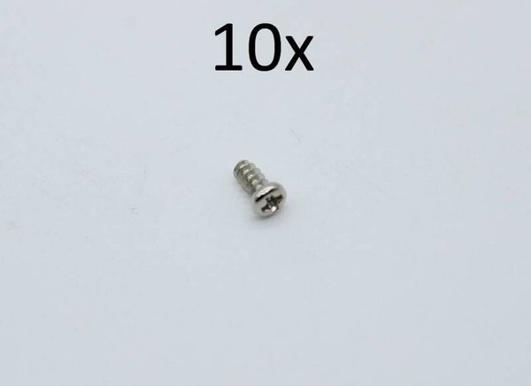 10 x Schroef voor herstelling G.I. Joe Actiefiguren