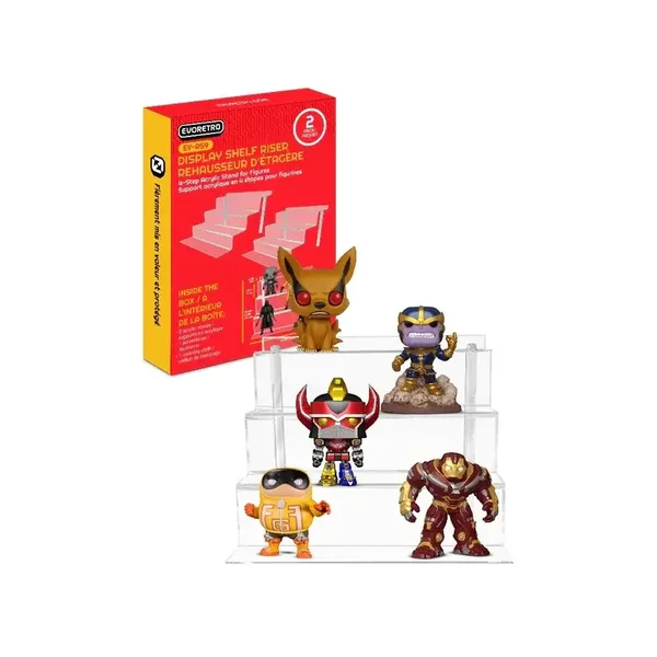 Acrylic Display Trapje Voor Actiefiguren, Funko, ... - Evoretro