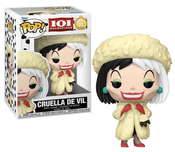 Cruella De Vil - Disney 101 Dalmatians - 1663 - Funko POP! - Funko