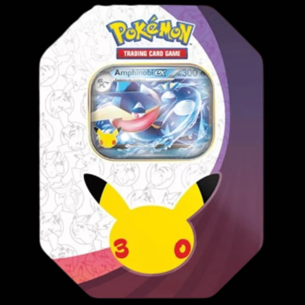 Franse Pokémon Amphinobi-ex Tin 30e Anniversaire - Franstalig - 30th Celebration - The Pokémon Company International