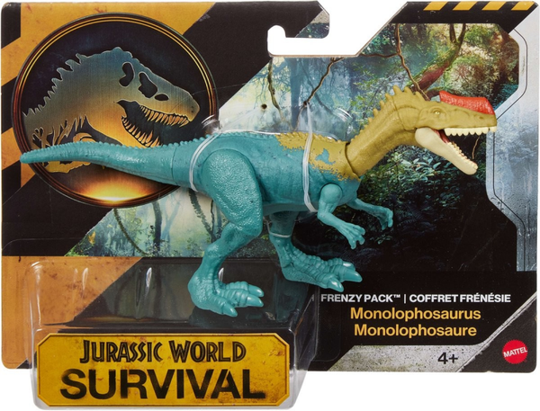Monolophosaurus - Frenzy Pack - Jurassic World Survival - Mattel