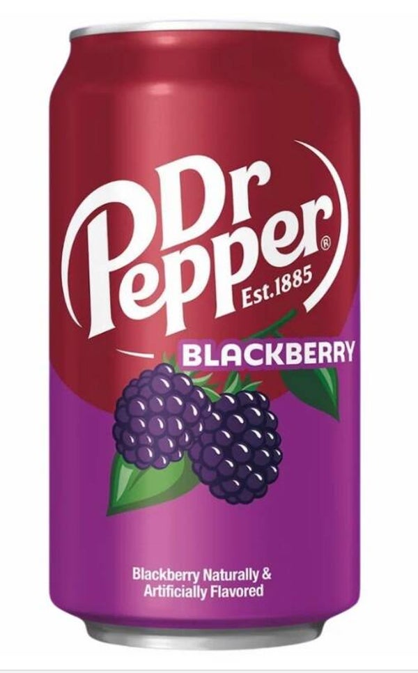 Dr Pepper Blackberry - 355 ml