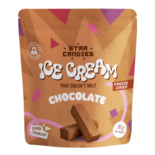 Star Candies Freeze-Dried Ice Cream Chocolat - 16 g