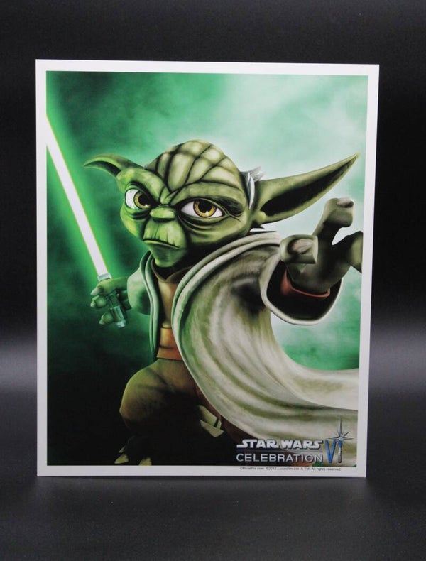 Yoda - The Clone Wars - Official Pix - Star Wars Celebration VI - 2012