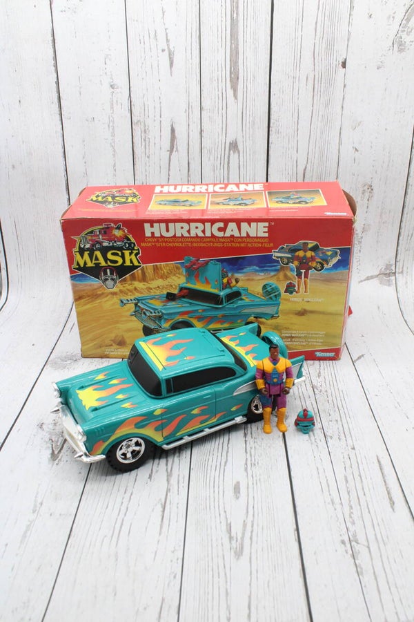 Hurricane met Hondo MacLean en Doos (Compleet) - M.A.S.K. - Kenner