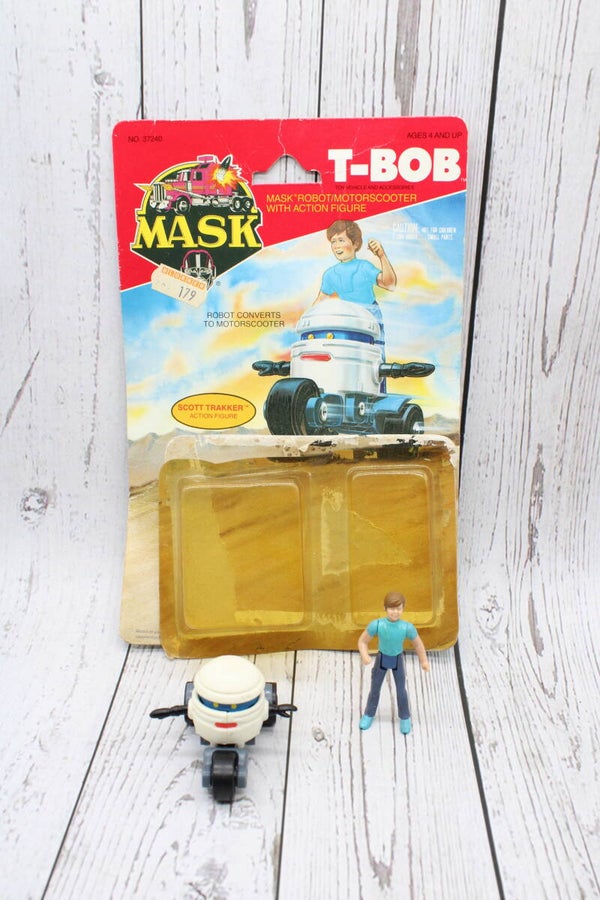 T-Bob & Scott Trakker en Card (Compleet) - M.A.S.K. - Kenner