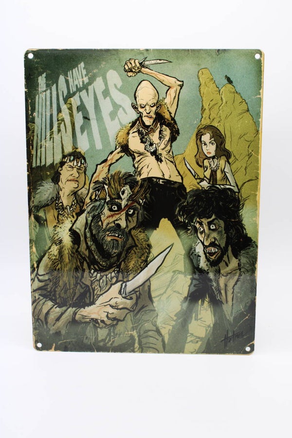 Metal Art Print The Hills Have Eyes - Horror - David Hartman