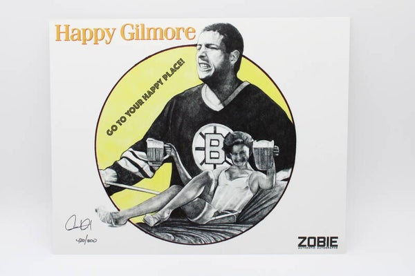 Limited Art Print Happy Gilmore - Adam Sandler - 420/1000
