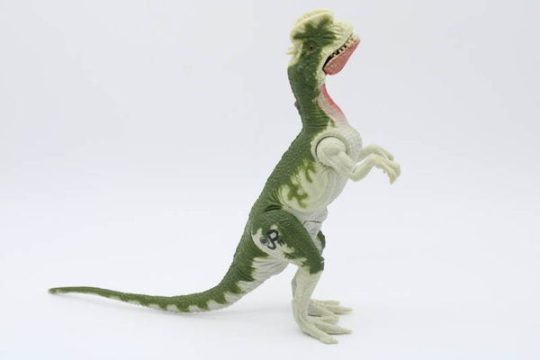 Dino Screams Electronic Dilophosaurus - Jurassic Park - Kenner - 1993 (B)