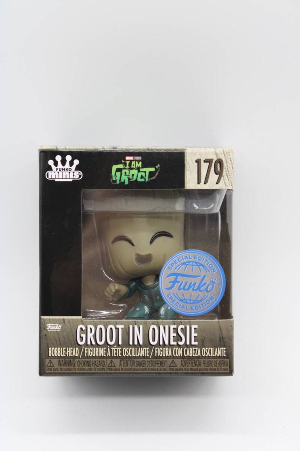 Groot in Onesie - #179 - Special Edition - I Am Groot - Funko Mystery Minis - Marvel