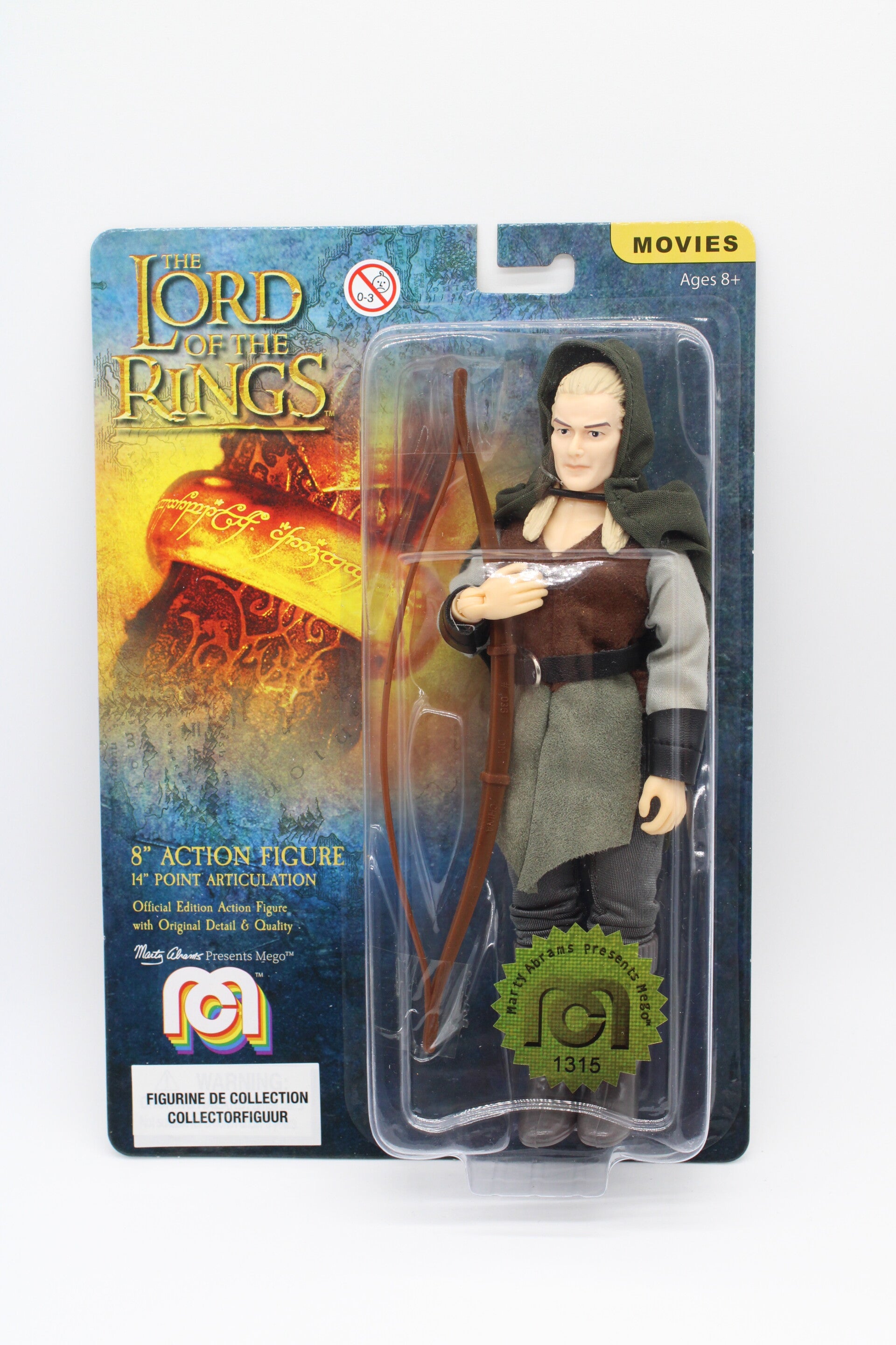 Legolas - The Lord of the Rings - 8" Action Figure - Mego