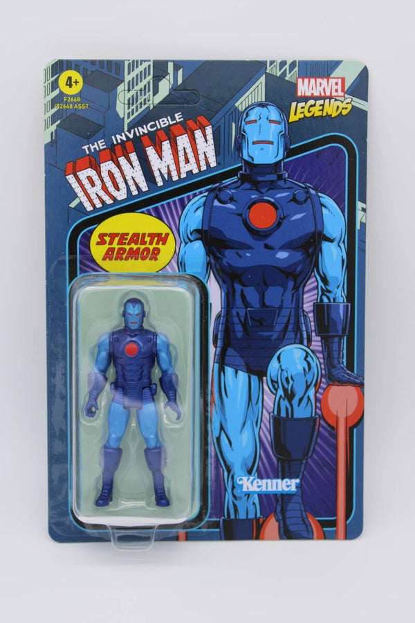 The Invincible Iron Man Stealth Armor - Marvel Legends - Retro Collection