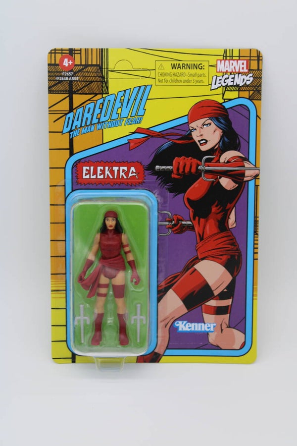 Elektra - Daredevil: The Man Without Fear! - Marvel Legends - Retro Collection