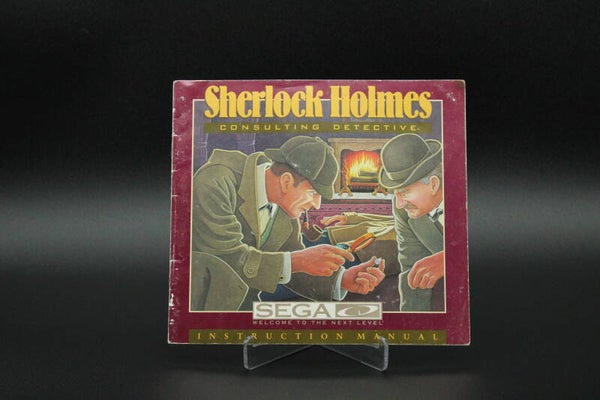 Sherlock Holmes: Consulting Detective Manual - Sega Genesis - Sega CD