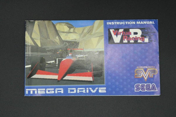 Virtua Racing Manual - Sega Mega Drive