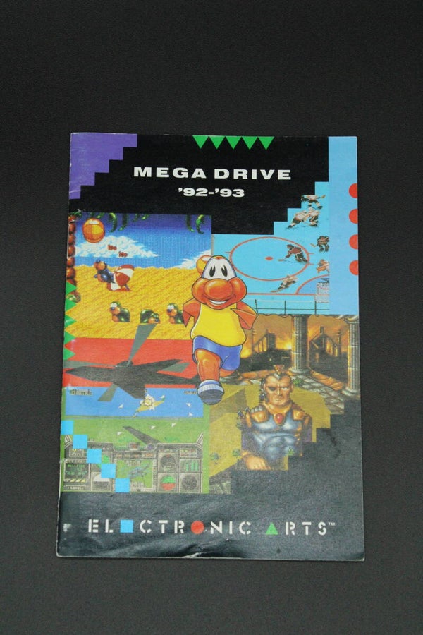Catalog Sega Mega Drive '92 - '93 - Electronic Arts (A)