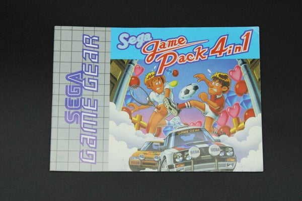 Sega Game Pack 4in1 Manual - Sega Game Gear (B)