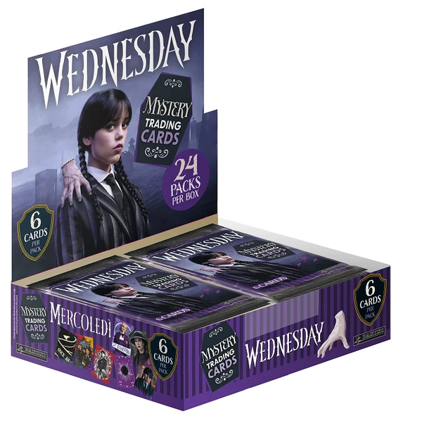 Wednesday Mystery Trading Cards Box (24 Packs) - Panini