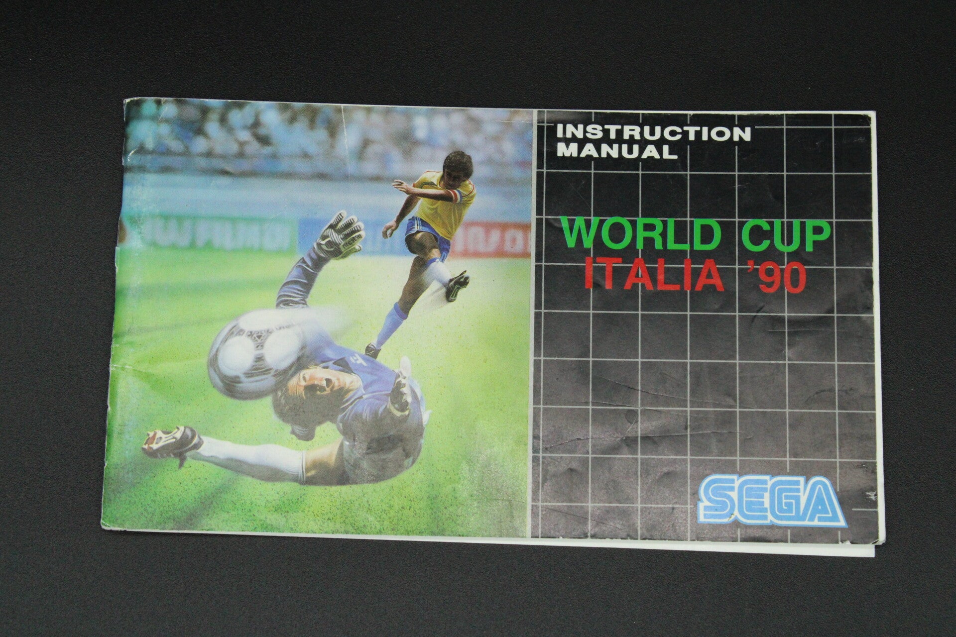 World Cup Italia '90 Manual - Sega Mega Drive (D)