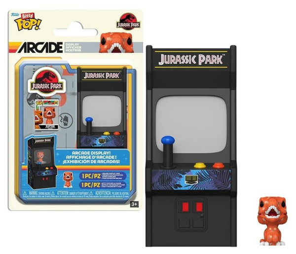 Jurassic Park Bitty Arcade met Raptor - Funko Bitty Pop! - Jurassic Park - Funko