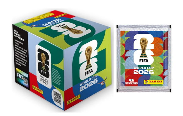 FIFA World Cup 2026 Display Box met 50 Pakjes Stickers - Panini