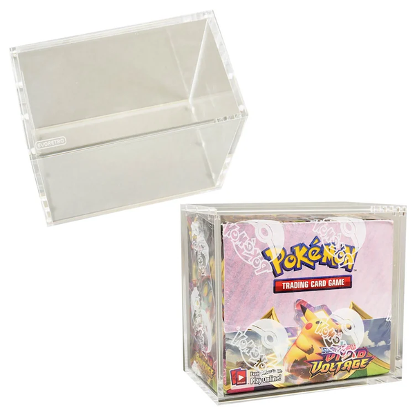Acrylic Display Case voor Pokémon TCG Booster Box - Evoretro