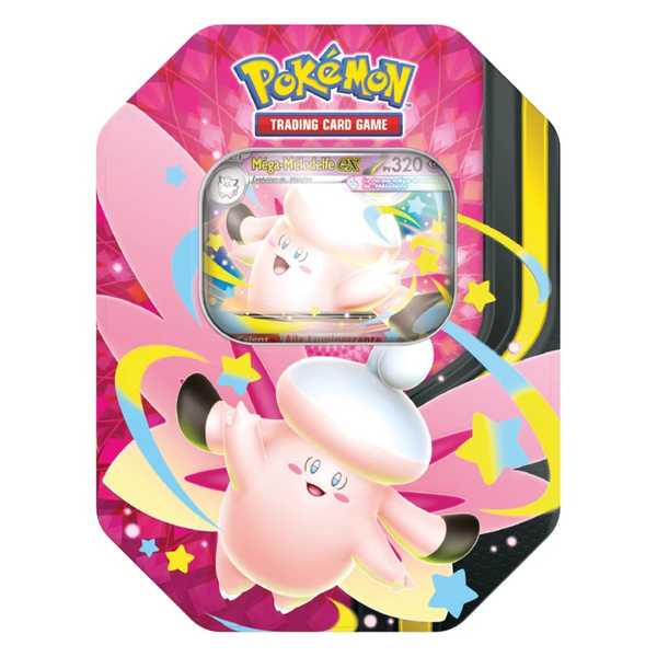 Franse Pokémon Méga Clair de Lune Tin Box Méga-Melodelfe-ex - Franstalig - The Pokémon Company International