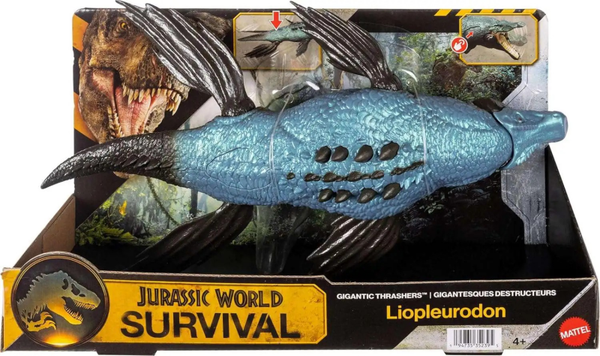 Liopleurodon - Gigantic Thrashers - Jurassic World Survival - Mattel