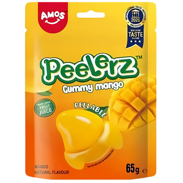 Amos Peelerz Gummy Mango - 65 g