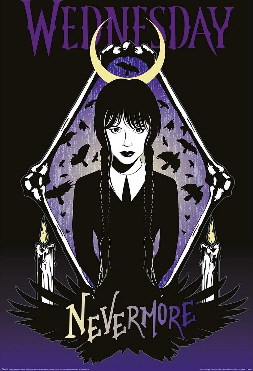 Poster Wednesday Ravens - Hole In The Wall - 61 x 91,5 cm