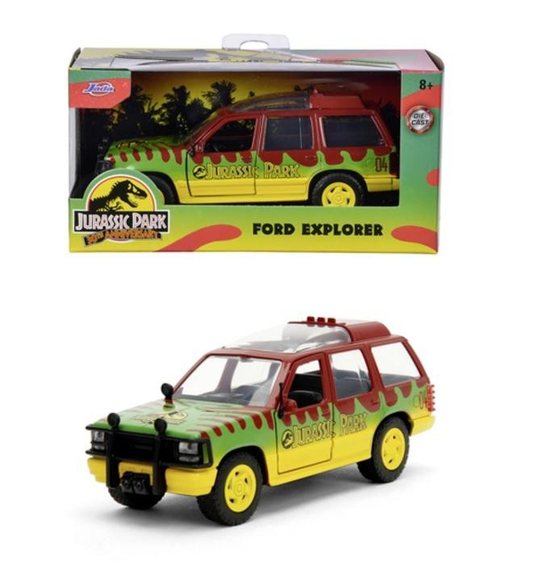 1993 Ford Explorer 1:32 - Jurassic Park - Die Cast - Jada