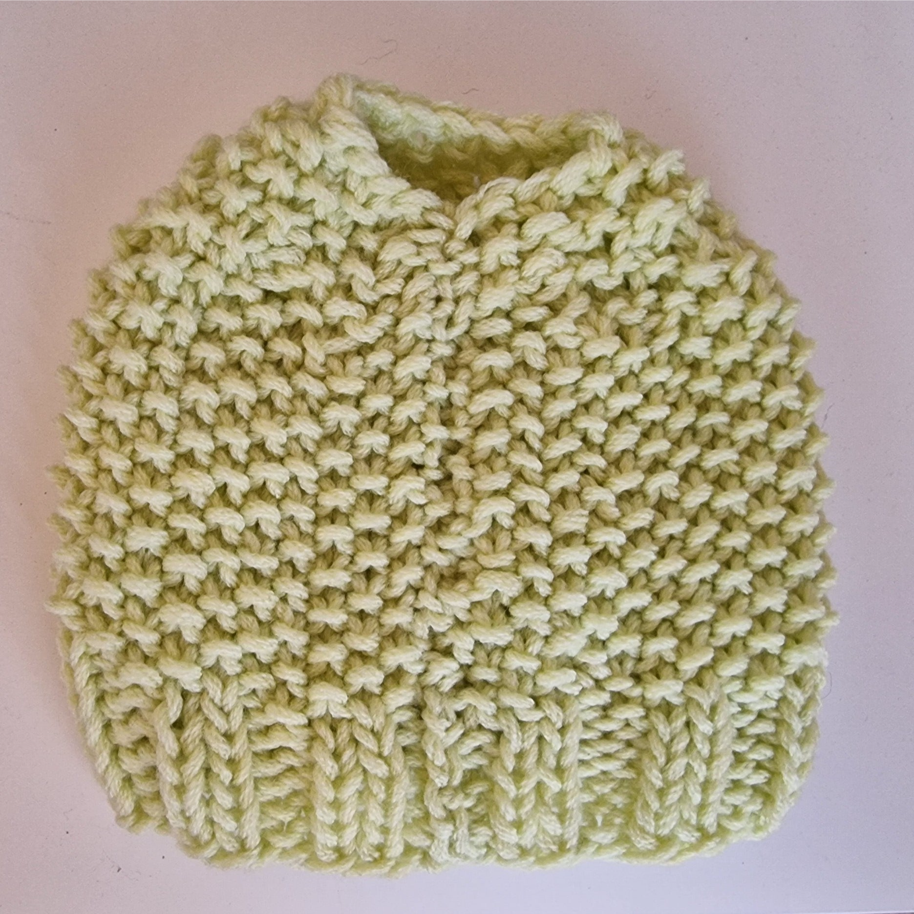 Bonnet "queue de cheval"