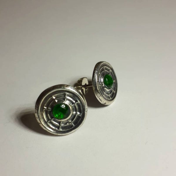 Zilveren oorbellen Foxy