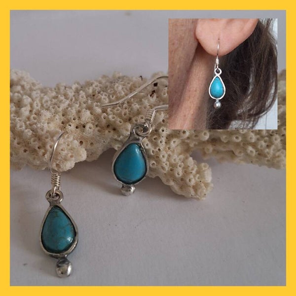 Zilveren oorhangers 'Spring'