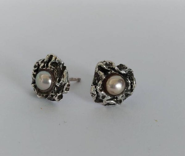 Zilveren oorbellen Zen