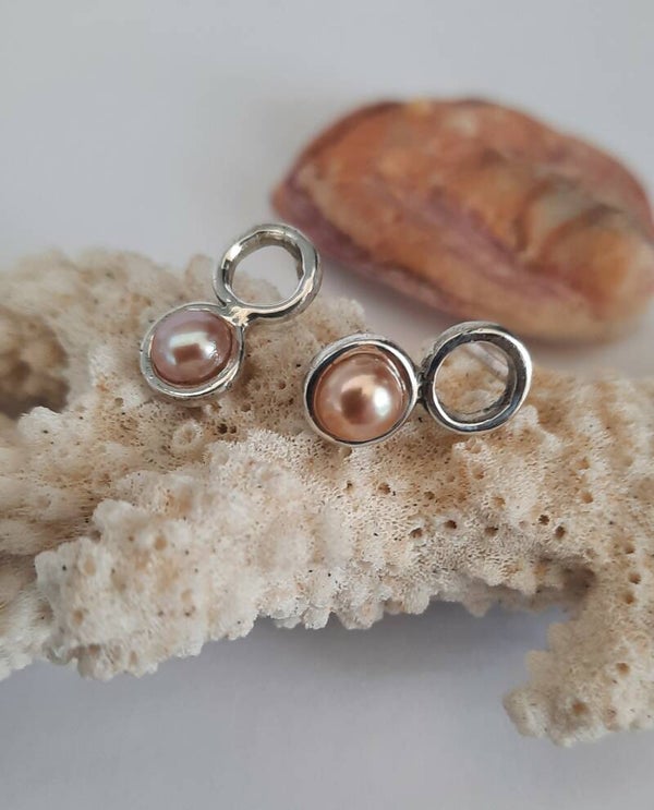 Zilveren oorbellen Sealove