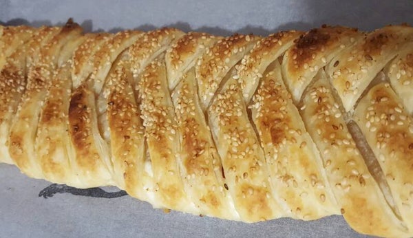 TRECCIE STRACCHINO E MELANZANE