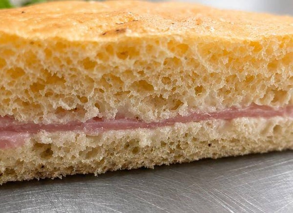 FAGOTTO CON PROSCIUTTO COTTO E ERDAMER