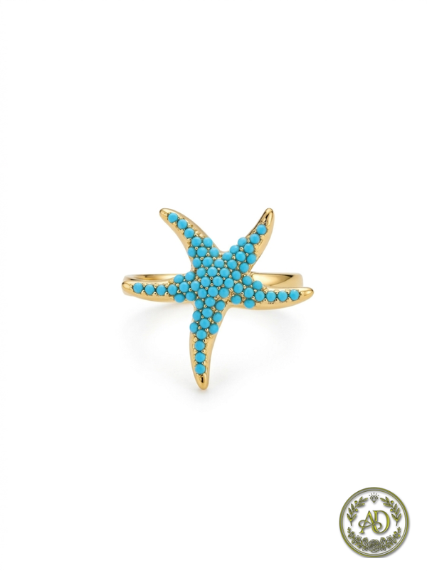 Anello Stella Marina (Regolabile)
