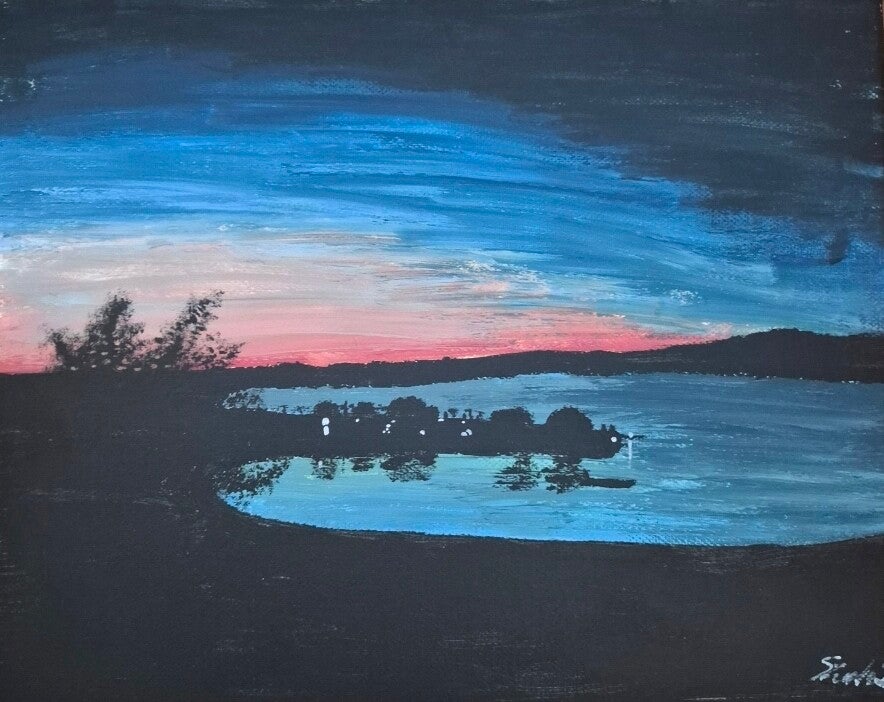 Sicht auf den Brombachsee