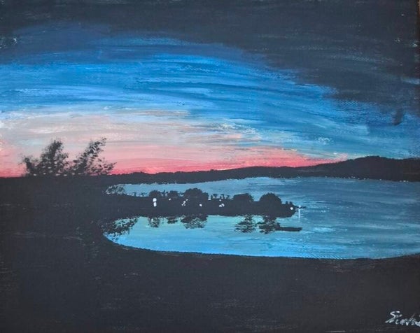 Sicht auf den Brombachsee