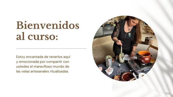 CURSO DE VELAS RITUALIZADAS (PRESENCIAL)