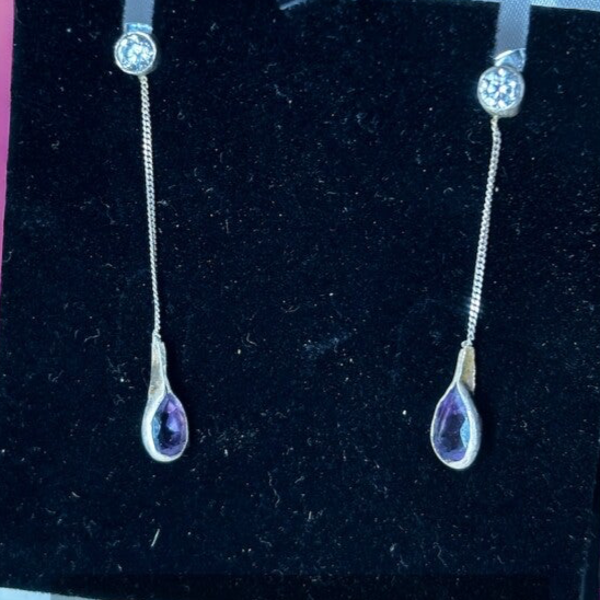 BOUCLES D'OREILLES LARMES DIVINES