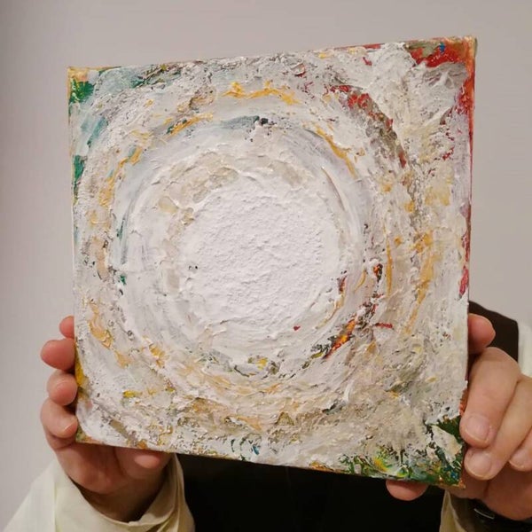 Lámina 30x30 Jesús Eucaristía
