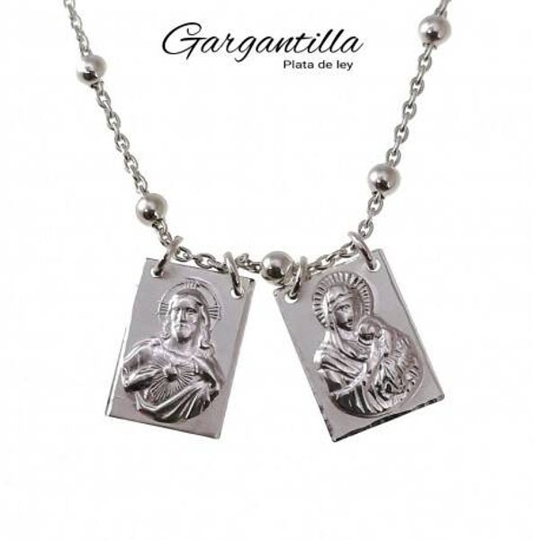 Escapulario de plata