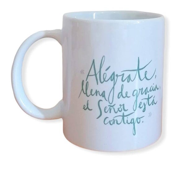 Taza Alégrate, llena de Gracia