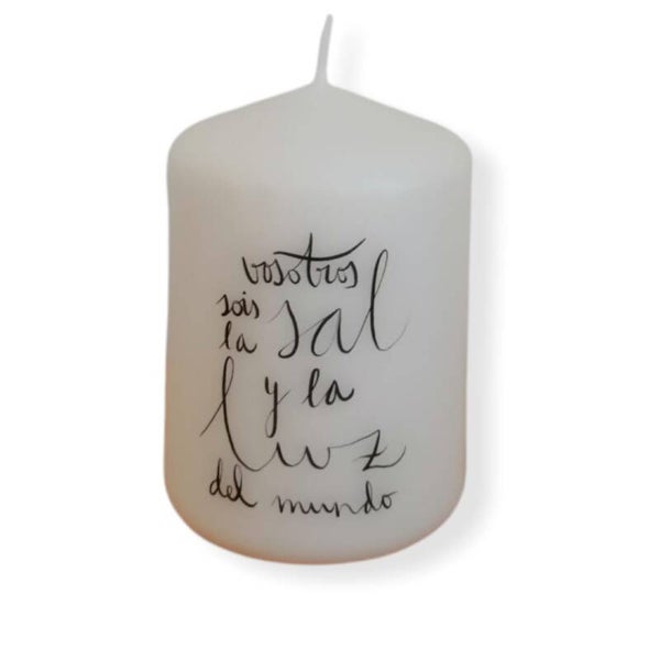 Vela Sal de la Tierra 8x6 cm
