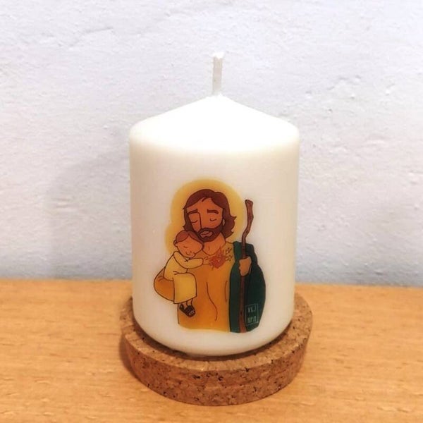 Vela San José 8 x 6 cm