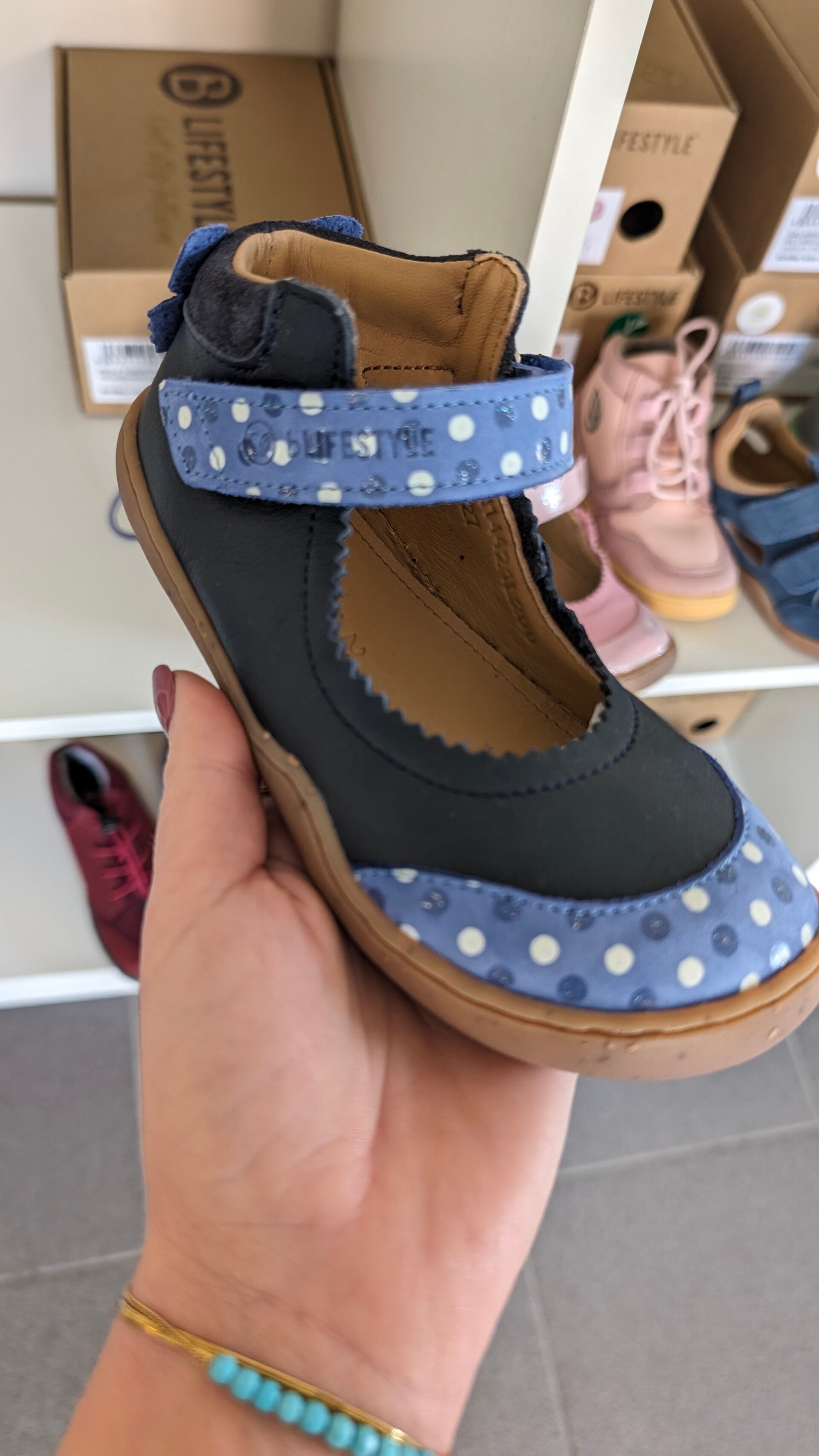 Blifestyle Maniola Ballerina Sandalen blau