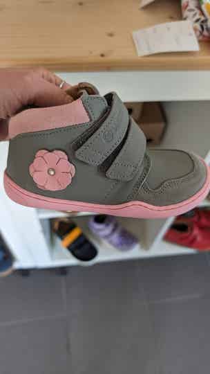 Blifestyle Raccoon grau rosa Blume